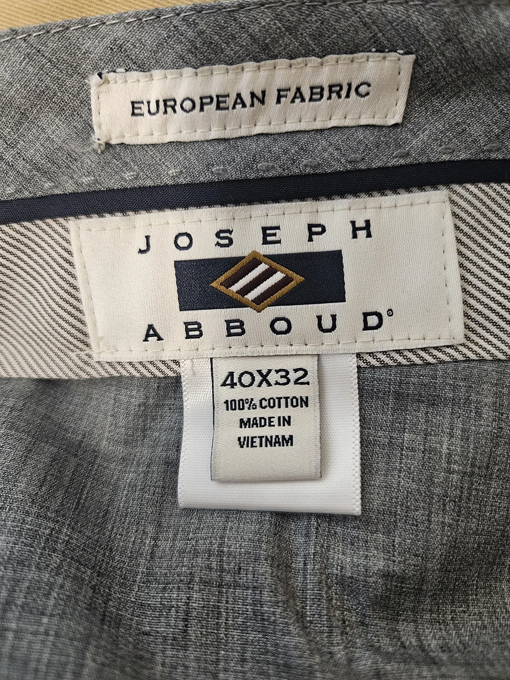 Joseph Abboud Classic Tan Straight-Leg Chinos Modernuniform Normcore